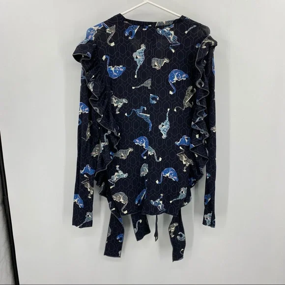 Circus Hotel Jaguar Blouse 42 - Picture 4 of 8